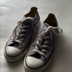 Converse Lavender Low-Top Sneakers